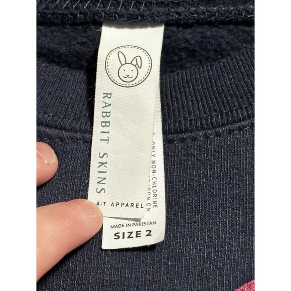 Rabbit Skins Barbie Sweat Shirt Size 2T - Picture 4 of 5